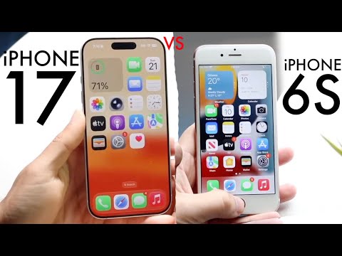 iPhone 17 vs. iPhone 6S! (Vergleich) (Testbericht)