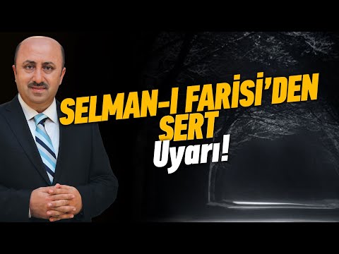 Hz. Selman'ın Ebu Derda Hazretlerine Verdiği Büyük Ders | Ömer Döngeloğlu