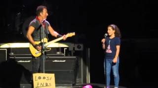 "Blinded by the light" - Bruce Springsteen & special guest"