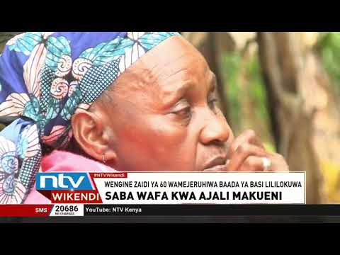 Makueni: Ajali ya barabarani yawaua watu saba na kujeruhi watu wengine