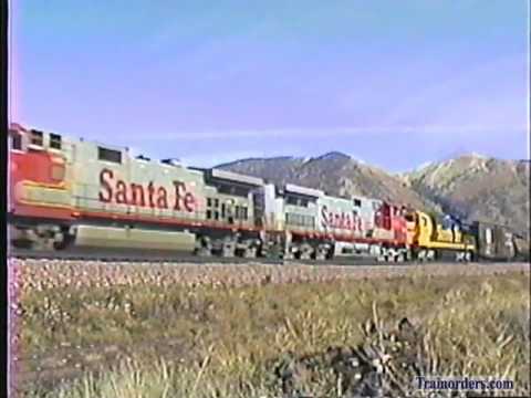 Classic Railroad Series 258 - Santa Fe at Flagstaff, AZ October 18, 1994