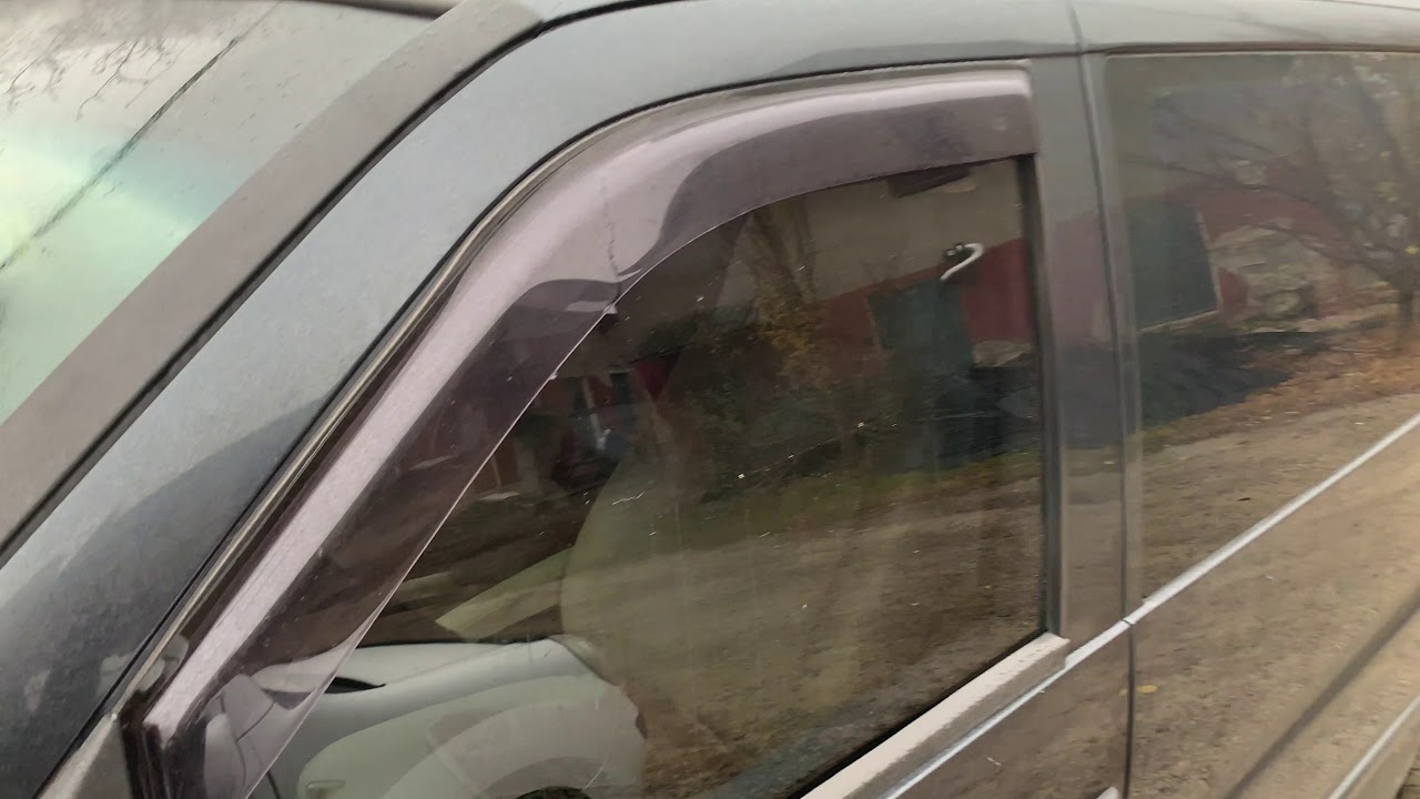 Ветровики на окна (2 шт, DDU) Video 1