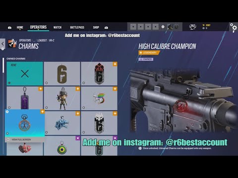 SELLING CHAMPION ACCOUNT R6 AMAZING TOP RANK ACCOUNT! CHAMPION DIAMOND ACCOUNT !