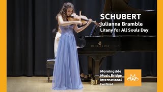 Morningside MB 2023 | Julianna Bramble - Schubert Litany for All Souls Day