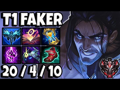 T1 Faker SYLAS vs KASSADIN [ MID ] Ranked Grandmaster EUW Patch 11.20 ✅
