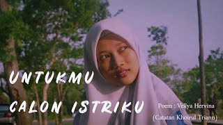 Download lagu UNTUKMU CALON ISTRIKU | Puisi Tentang Penantian mp3 Download lagu UNTUKMU CALON ISTRIKU | Puisi Tentang Penantian mp3
