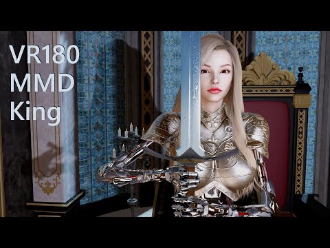 King [MMD][Cyborg Knight] [VR180][VaM]