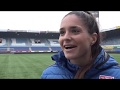 Reportage over voetbalster Babiche Roof