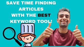 No Traffic? How To Find Blog Articles To Rank 1 KeyWord Chef Tutorial