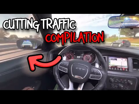 ULTIMATE Cutting Up Traffic Compilation - Wins And Fails 2024
