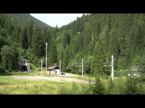 Österreichs Nord-Süd-Verbindung: die Pyhrnbahn, am 15.August 2013 (letzter Teil)