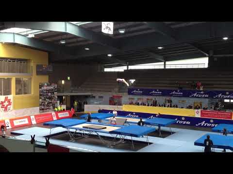 Sylvie Wirth DD 11.5 Switzerland / NKL / Nissen Cup Trampoline Arosa 2012