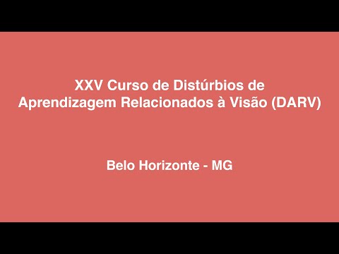 25º Curso Distúrbios de Aprendizagem – Out 2015