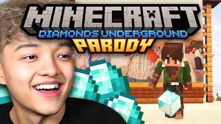 Diamonds Underground - Minecraft Parody (Summer Uptown by JasonTheWeen &amp; d4vd)