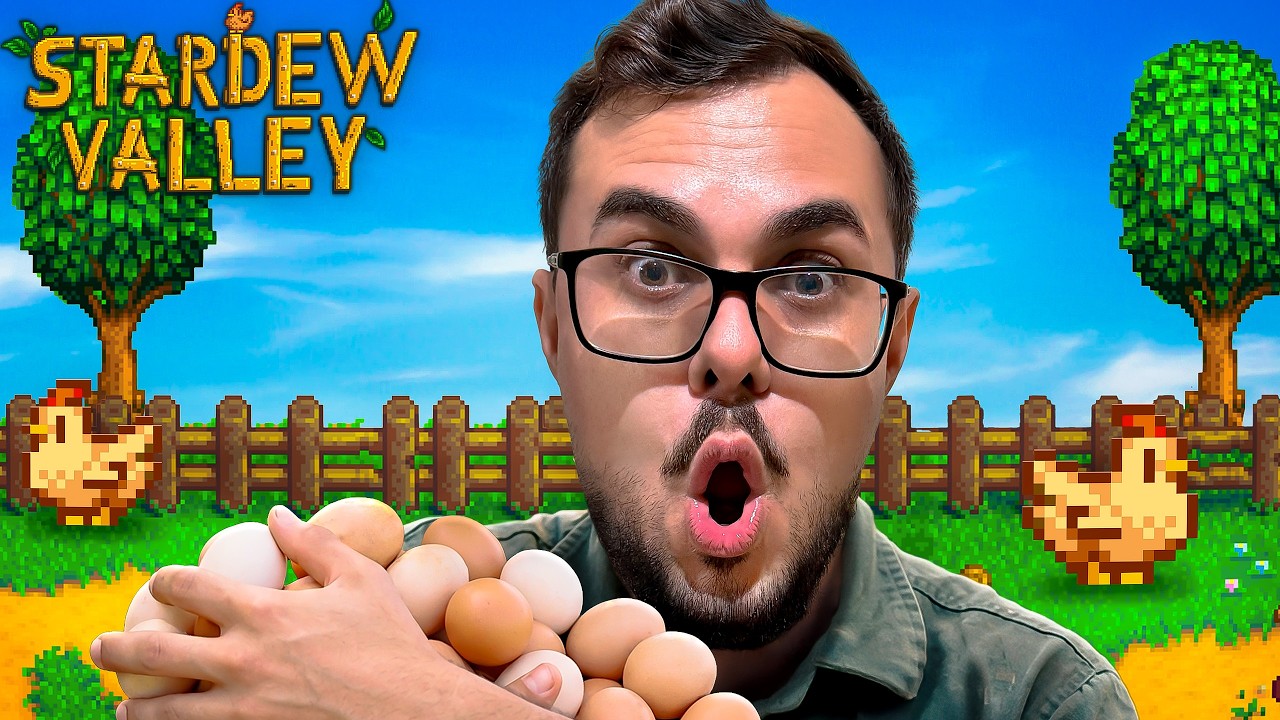 A COMPETIÇÃO DE PEGAR MAIS OVOS - STARDEW VALLEY
