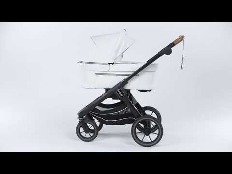 Emmaljunga NXT90 De Luxe Scandinavian Blue Black frame Детская Коляска 2 в 1