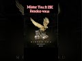 Mister You feat ISK rendez vous