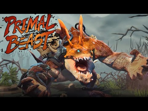Primal Beast - Dota 2 New Hero Introduction - 7.31 updates