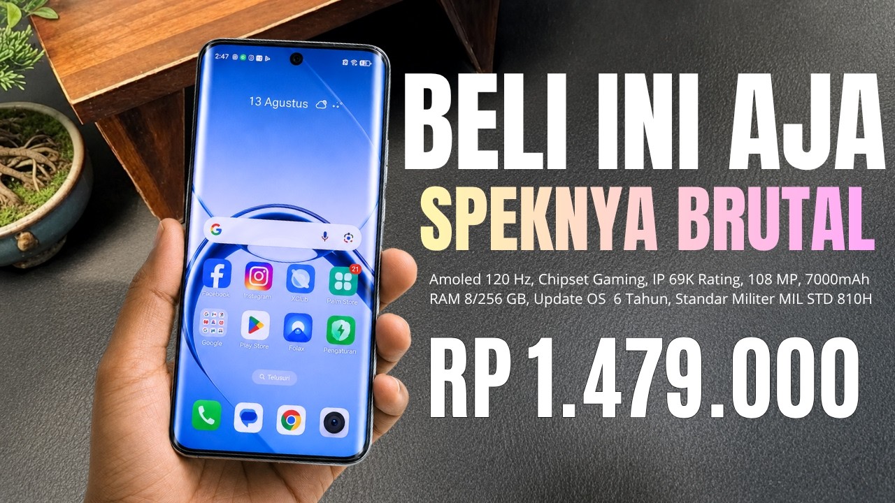 NAH INI BARU PAS‼️7000MAH, RAM 8/256 GB - HP 1 JUTAAN TERBAIK DAN TERBARU PERTENGAHAN 2026