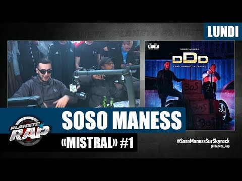 Planète Rap - Soso Maness "Mistral" avec Guizmo et Chris Karjack #Lundi