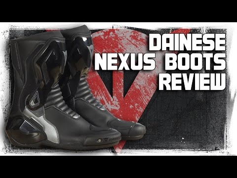 Dainese Nexus Boots Review from Sportbiketrackgear.com
