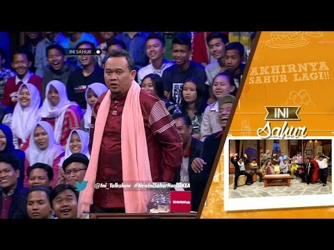 Ini Sahur 10 Juni 2016 Part 3/8 - Putri Una, dan Lee Jeong Hoon