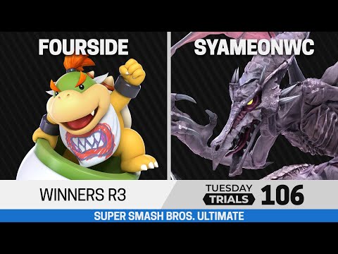 Tuesday Trials 106 SSBU Winners R3 - fourside (Bowser Jr.) vs SyameonWC (Ridley)