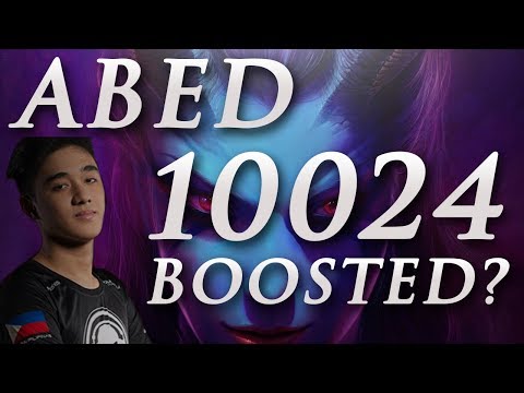 Abed got 10K MMR | WORLD RECORD | Boosted or not?