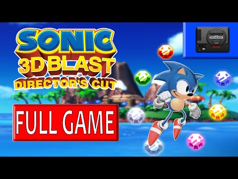 Sega genesis Longplay | Sonic 3D Blast DX | All Emeralds