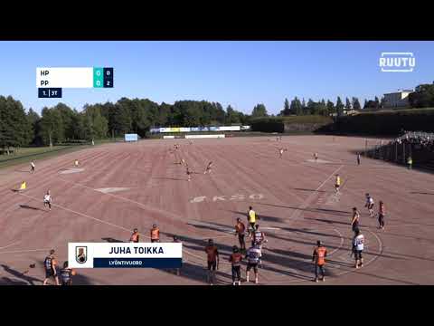 Pirisen heitolla varma palo, 21.08.2020 HP - PuPe