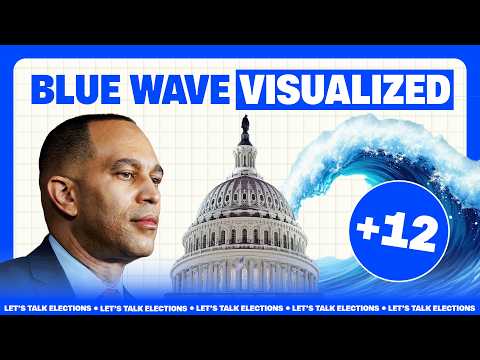 Visualizing Democrats’ BIG BLUE WAVE in 2026