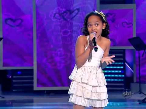 FRANCIELE FERNANDA   Meu Grande Amor   Jovens Talentos Kids  Programa Raul Gil