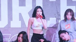181201 Roller Coaster 청하ChungHa 4k 직캠Fancam [NIKE Battle Force]