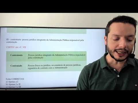 Simulado - Nova Lei de Licitações - 01 - Correção das Questões 1 a 6
