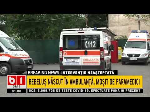 BEBELUS NASCUT IN AMBULANTA, MOSIT DE PARAMEDICI_Stiri b1_28 februarie 2021
