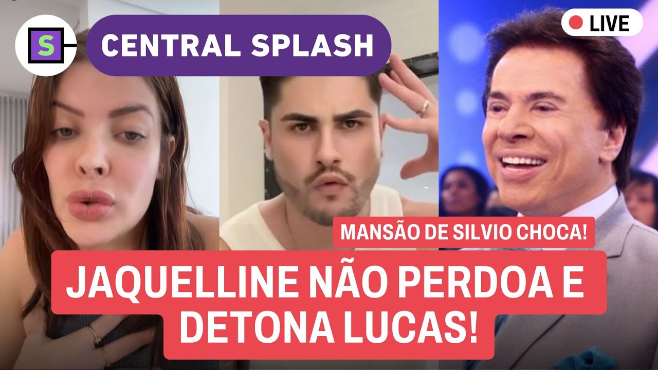 🔴 TRETA de Jaque e Lucas! Detalhes da casa de Silvio Santos + Márcia Fu na Fazenda? Eliana + AO VIVO