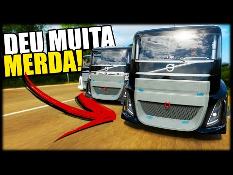 CORRIDA de 63KM de CAMINHÃO vai da MUITO RUIM - Forza Horizon 4 Online