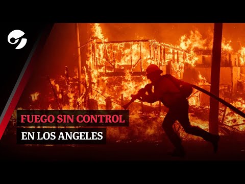 DRAMÁTICAS IMÁGENES DE LOS INCENDIOS EN CALIFORNIA | El fuego arrasa Los Ángeles