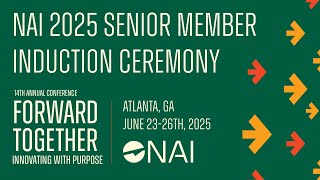 NAI 2025 | Senior Member Induction Ceremony