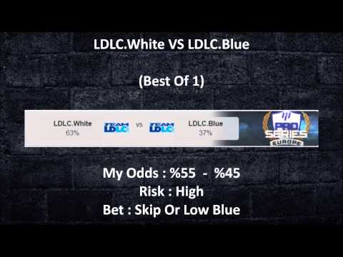 LDLC.White Vs LDLC.Blue CS:GO Lounge Bet Prediction 14-05-2015