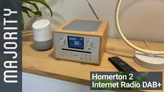 MAJORITY Homerton 2 - Smart Internet Radio DAB+ CD Player