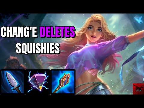 Chang'e Is One of The BEST Squishy Killers | Chang'e Damage Build - Smite Ranked Joust