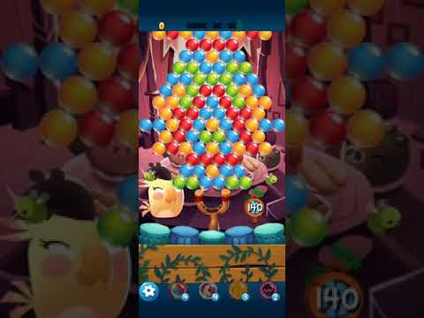Angry Birds Pop Bubble Shooter level 403 NO BOOSTERS #angrybirdspopbubbleshooter