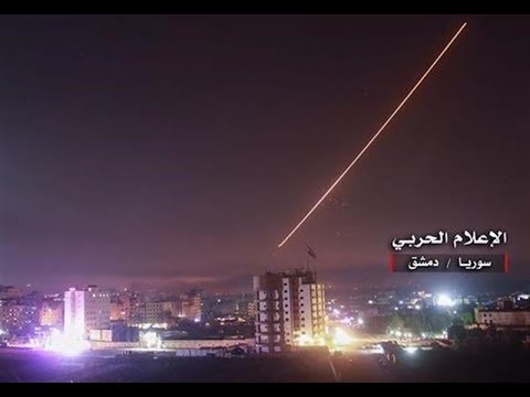 BREAKING Israeli Air Strikes on Damascus Airport Syria September 16 2018 News Video