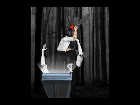 CHAINSAW MAN, Denji, Pochita, A haunted TV in the jungle