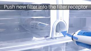 Pureplus RWF0700A: How to install a Samsung DA29-00020B refrigerator water filter replacement