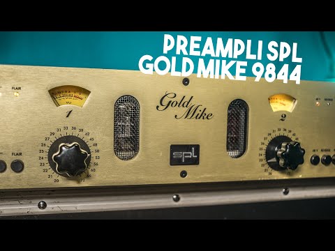 SPL Gold Mike Model 9844真空管マイクプリアンプ SPL GoldMike Model9844 マイクプリアンプ 真空管 ゴールドマイク