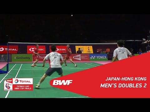 Thomas Cup | MD2 | INOUE/KANEKO (JPN) vs MAK/TANG (HKG) | BWF 2018