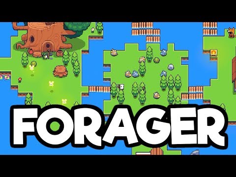 Forager Gameplay Impressions - Starting Up Our Crafting  Building Empire