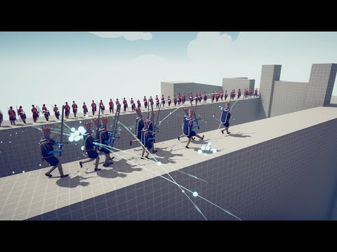 45 Ranged Units vs 10 Kings - Tabs - Totally Accurate Battle Simulator